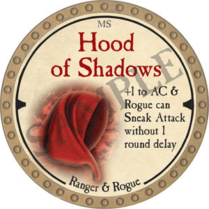 Hood of Shadows - 2019 (Gold) - C208