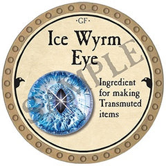 Ice Wyrm Eye - 2025 (Gold) - C140