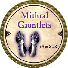 Mithral Gauntlets - 2010 (Gold) - C69
