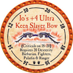 Io’s +4 Ultra Keen Slayer Bow - 2014 (Orange) - C12