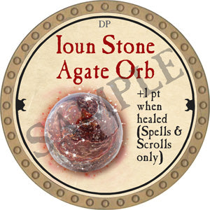 Ioun Stone Agate Orb - 2018 (Gold) - C135