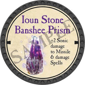 Ioun Stone Banshee Prism - 2020 (Onyx) - C157