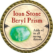 Ioun Stone Beryl Prism - 2010 (Gold) - C214