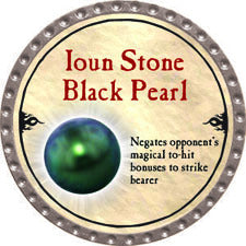 Ioun Stone Black Pearl - 2010 (Platinum) - C189