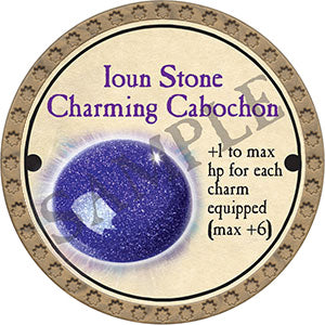 Ioun Stone Charming Cabochon - 2017 (Gold) - C191