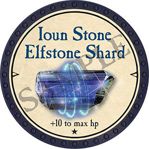Ioun Stone Elfstone Shard - 2021 (Blue) - C156