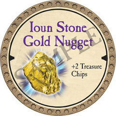 Ioun Stone Gold Nugget - 2019 (Gold) - C163