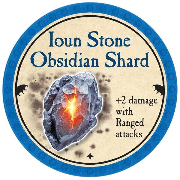 Ioun Stone Obsidian Shard - 2026 (Light Blue) - C3