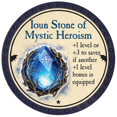 Ioun Stone of Mystic Heroism - 2026 (Blue) - C3