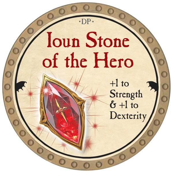 Ioun Stone of the Hero - 2026 (Gold) - C199