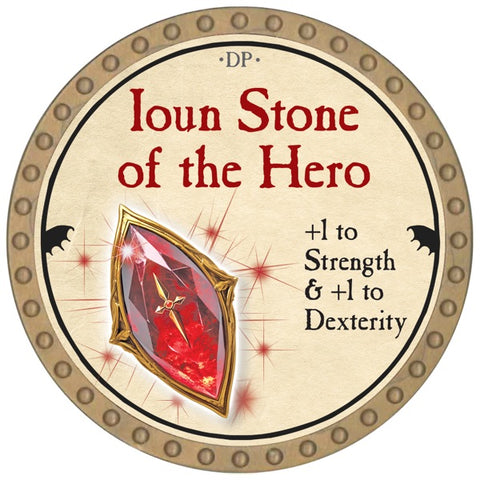 Ioun Stone of the Hero - 2026 (Gold) - C199