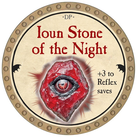 Ioun Stone of the Night - 2026 (Gold) - C20