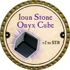 Ioun Stone Onyx Cube - 2013 (Gold)