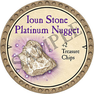 Ioun Stone Platinum Nugget - 2021 (Gold) - C157