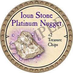 Ioun Stone Platinum Nugget - 2021 (Gold) - C195