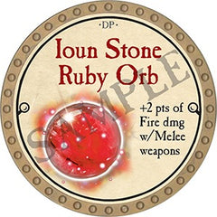 Ioun Stone Ruby Orb - 2023 (Gold) - C166