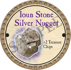 Ioun Stone Silver Nugget - 2017 (Gold) - C189