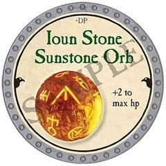 Ioun Stone Sunstone Orb - 2025 (Platinum) - C165