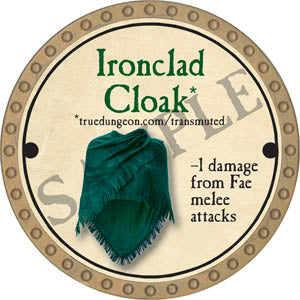 Ironclad Cloak - 2017 (Gold) - C211