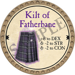 Kilt of Fatherbane - 2018 (Gold) - C193