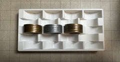 Token Sorting Tray - Large (100 token slots) - C125