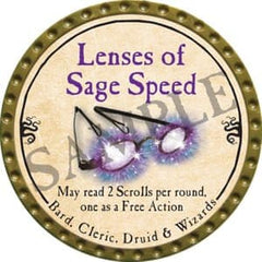 Lenses of Sage Speed - 2016 (Gold) - C179