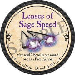 Lenses of Sage Speed - 2016 (Onyx) - C139