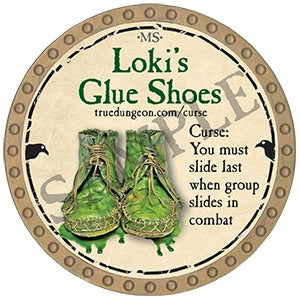 Loki's Glue Shoes - 2025 (Gold) - C119