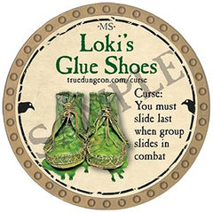 Loki's Glue Shoes - 2025 (Gold) - C119
