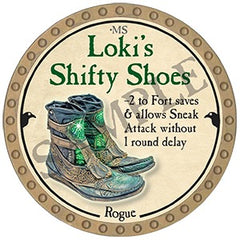 Loki's Shifty Shoes - 2025 (Gold)