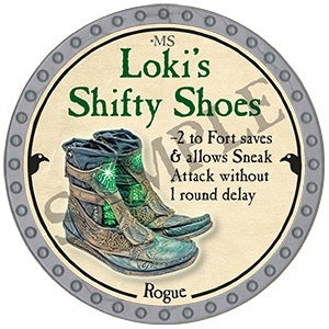 Loki's Shifty Shoes - 2025 (Platinum) - C144