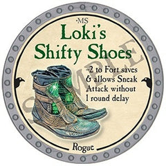 Loki's Shifty Shoes - 2025 (Platinum) - C144