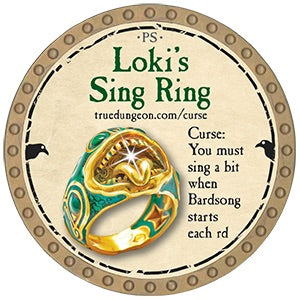 Loki's Sing Ring - 2025 (Gold) - C184