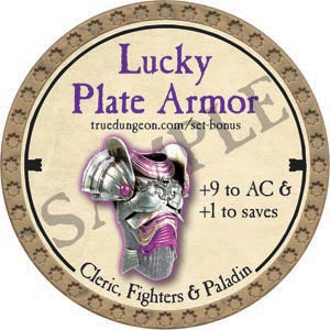 Lucky Plate Armor - 2020 (Gold) - C119