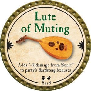 Lute of Muting - 2015 (Gold) - C165
