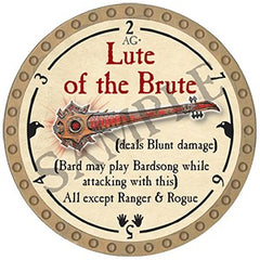 Lute of the Brute - 2025 (Gold) - C140