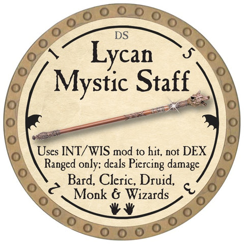 Lycan Mystic Staff - 2026 (Gold) - C