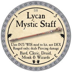 Lycan Mystic Staff - 2026 (Platinum) - C