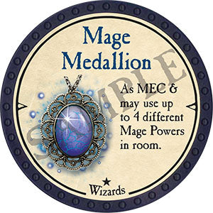 Mage Medallion - 2021 (Blue) - C132