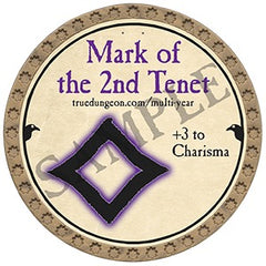 Mark of the 2nd Tenet - 2025 (Gold) - C203