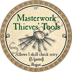 Masterwork Thieves' Tools - 2023 (Gold) - C37