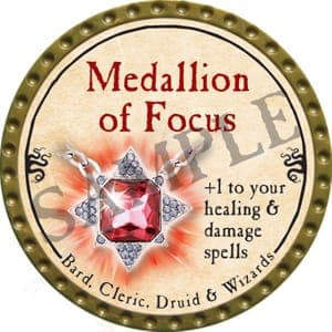 Medallion of Focus - 2016 (Gold) - C184