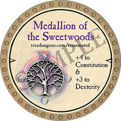 Medallion of the Sweetwoods - 2021 (Gold) - C101