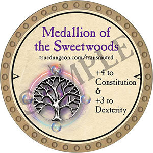 Medallion of the Sweetwoods - 2021 (Gold) - C138