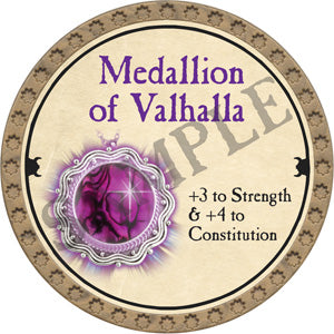 Medallion of Valhalla - 2018 (Gold) - C119