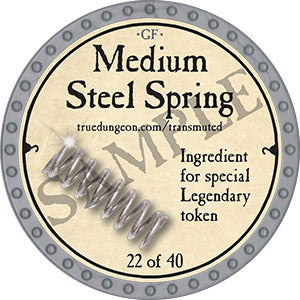 Medium Steel Spring - 2022 (Platinum) - C158