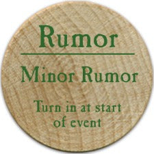 Minor Rumor (UC) - 2006 (Wooden) - C37