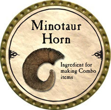Minotaur Horn - 2010 (Gold) - C17