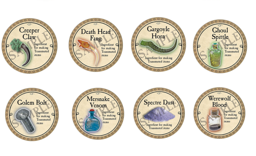 Monster Trophy Set - 2023 (Gold) - C37