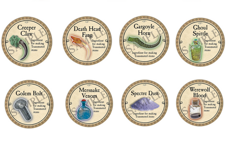 Monster Trophy Set - 2023 (Gold) - C37